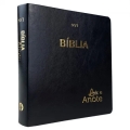 Bíblia Sagrada Leia e Anote | NVI | Capa Luxo Preta